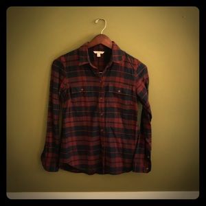 NWOT's - L.L BEAN Signature Flannel Button-Up Sz 6